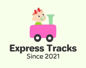 Baby Toy Train  logo design