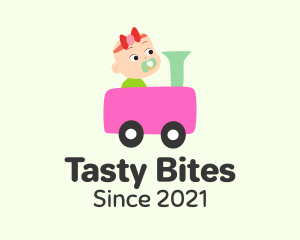 Toy Store - Baby Toy Train logo design
