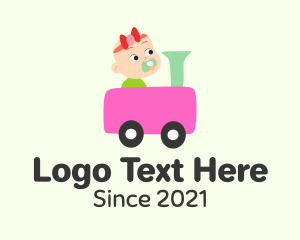 Toy Store - Baby Toy Train logo design