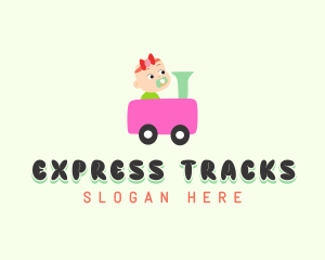 Baby Toy Train  logo design