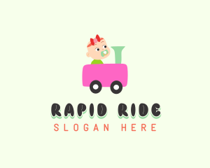 Baby Toy Train  logo design