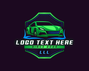 Racing - Automotive Car Wash logo design