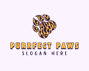 Feline - Feline Tiger Paw logo design