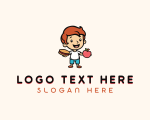 Food Blog - Kid Snack Restaurant logo design