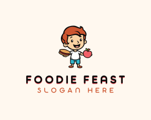 Kid Snack Restaurant logo design