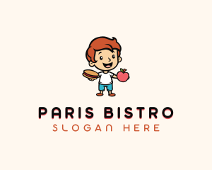 Kid Snack Restaurant logo design