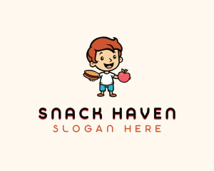 Kid Snack Restaurant logo design