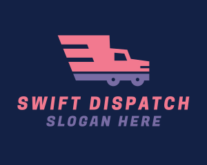 Dispatcher - Fast Delivery Vehicle logo design