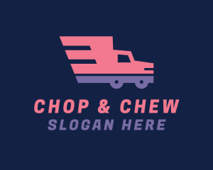 Delivery - Fast Delivery Vehicle logo design