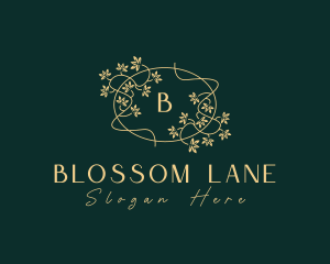 Beauty Salon Flower Boutique logo design