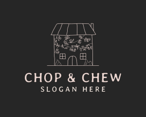 Chic - Modern Floral House logo design
