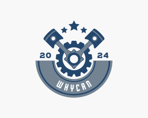 Factory - Piston Gear Workshop logo design