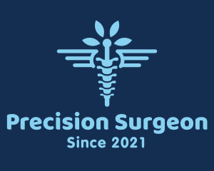 Surgeon - Medical Chiropractic Spine logo design