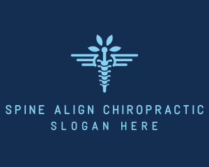 Medical Chiropractic Spine logo design