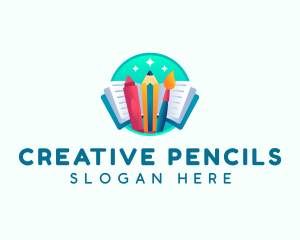 Kindergarten Daycare Learning logo design