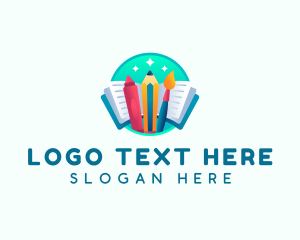 Elementary - Kindergarten Daycare Learning logo design