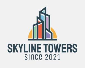 Sunset Realty Tower  logo design