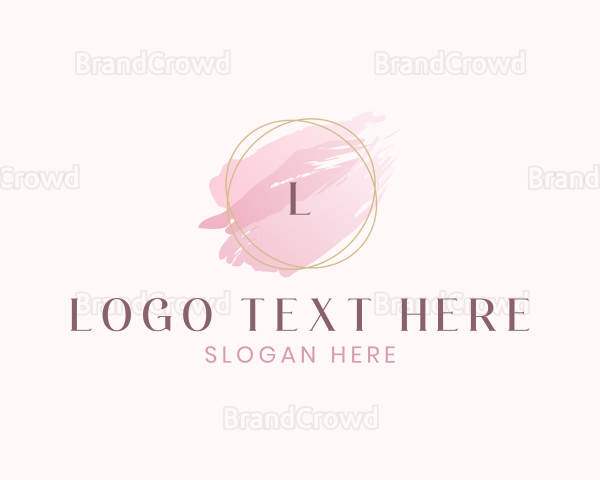 Elegant Watercolor Style Designer Logo