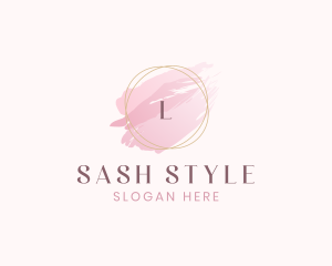 Elegant Watercolor Style Designer logo design