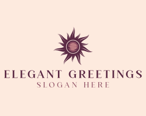 Elegant Sun Boutique logo design