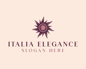 Elegant Sun Boutique logo design