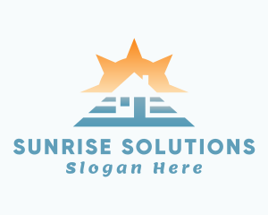 House Realty Sunrise logo design