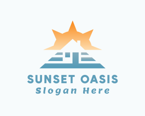 House Realty Sunrise logo design