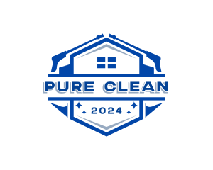 Sanitation Power Cleaning logo design