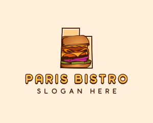 Utah Pastrami Burger logo design