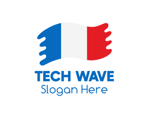 Modern - Modern French Flag logo design