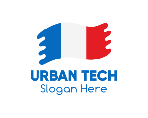 Modern - Modern French Flag logo design