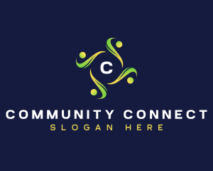 Team Community People logo design