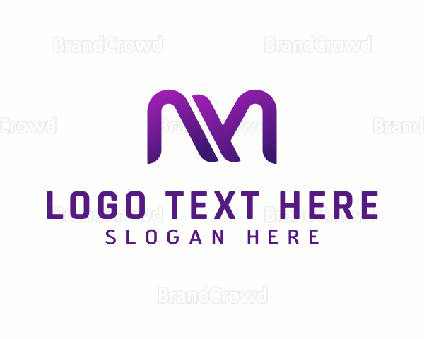 Business Startup Professional Letter M Logo
