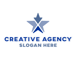 Agency - Star Arrow Agency logo design