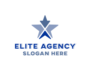Agency - Star Arrow Agency logo design