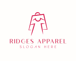 Shirt Apparel Shopping logo design