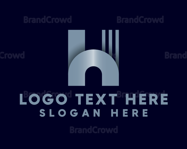 Generic Modern Letter H Logo