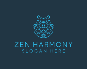 Zen Yoga Relaxation logo design