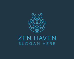 Zen Yoga Relaxation logo design