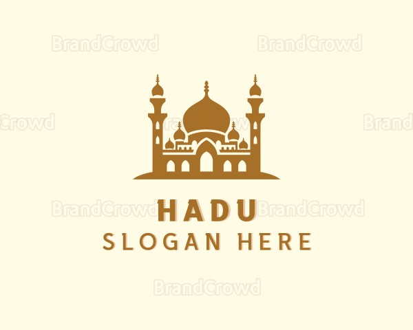 Arabic Mosque Architecture Logo