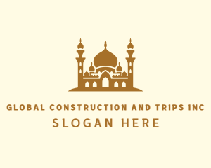 Arabic Mosque Architecture Logo