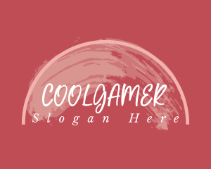 Aesthetic - Feminine Watercolor Arch logo design