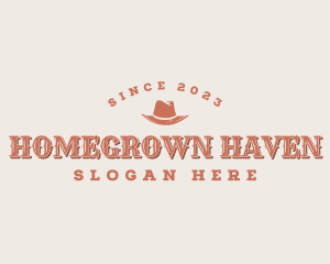 Vintage Cowboy Hat Logo