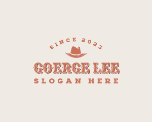 Steakhouse - Vintage Cowboy Hat logo design