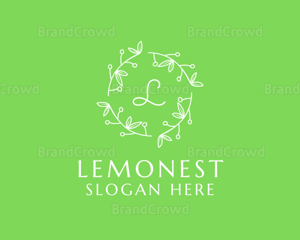 Ornamental Leaf Organic Produce Logo