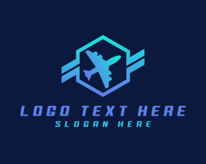 Airport - Airport Travel Plane logo design