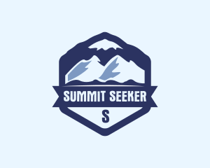 Mountaineer - Outdoor Mountain Adventure logo design