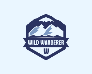 Outdoor Mountain Adventure logo design