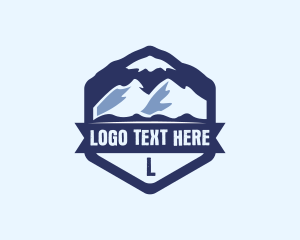 Outdoor Mountain Adventure Logo