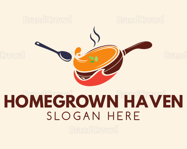 Healthy Vegan Soup Restaurant Logo